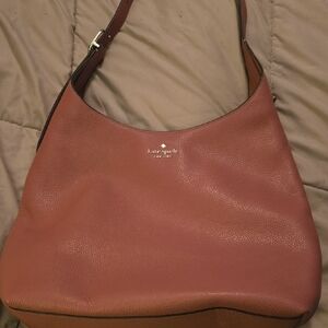 NWOT Kate Spade Pink Leather Hobo Bag